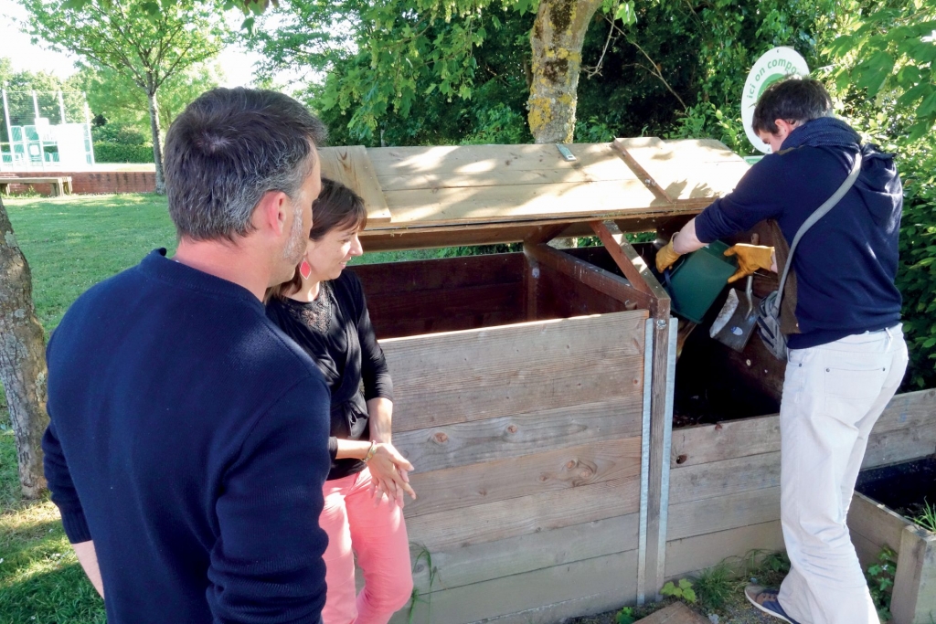 Composteur collectif parc Bricaud