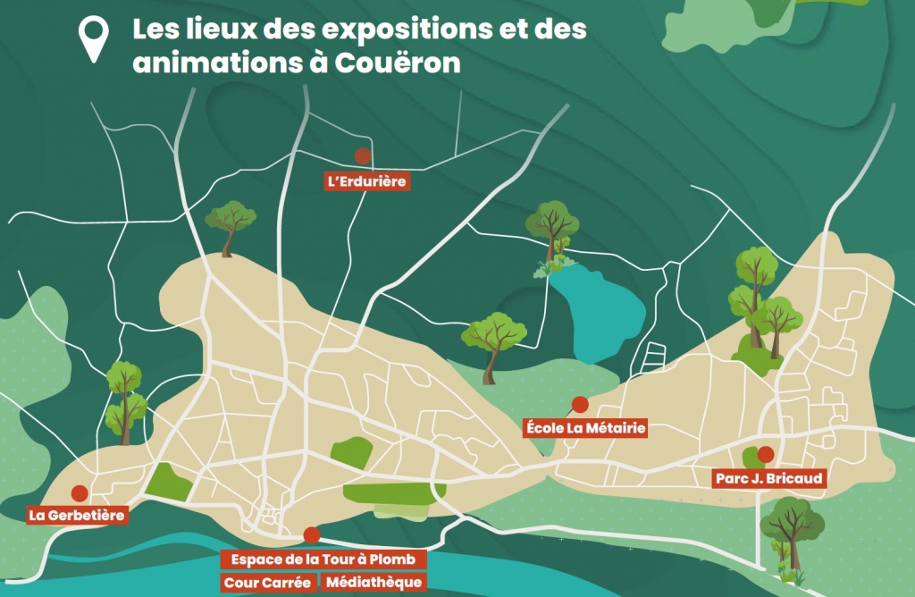 Carte des animations - journées du patrimoine