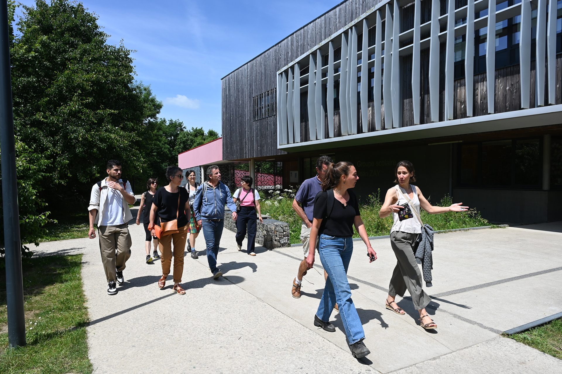Visite de la restauration collective municipale par la délégation Eurocities à Couëron le 20 mai 2025