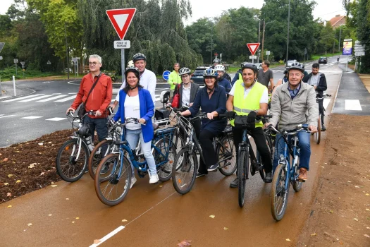 Inauguration de l'axe magistral reliant Couëron à Nantes