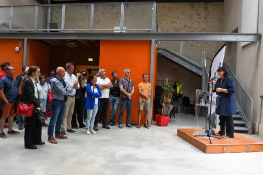 Discours de Carole Grelaud, maire de Couëron, lors de l'inauguration de l'axe magistral reliant Couëron à Nantes