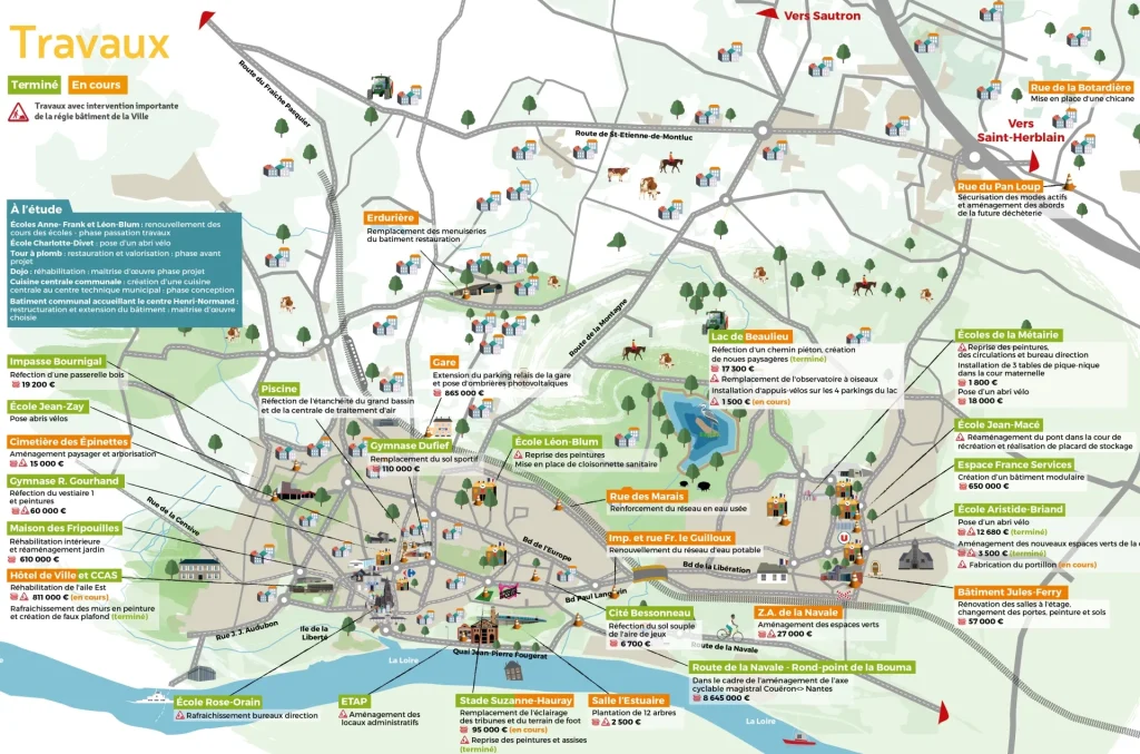 Infographie travaux novembre-décembre 2025