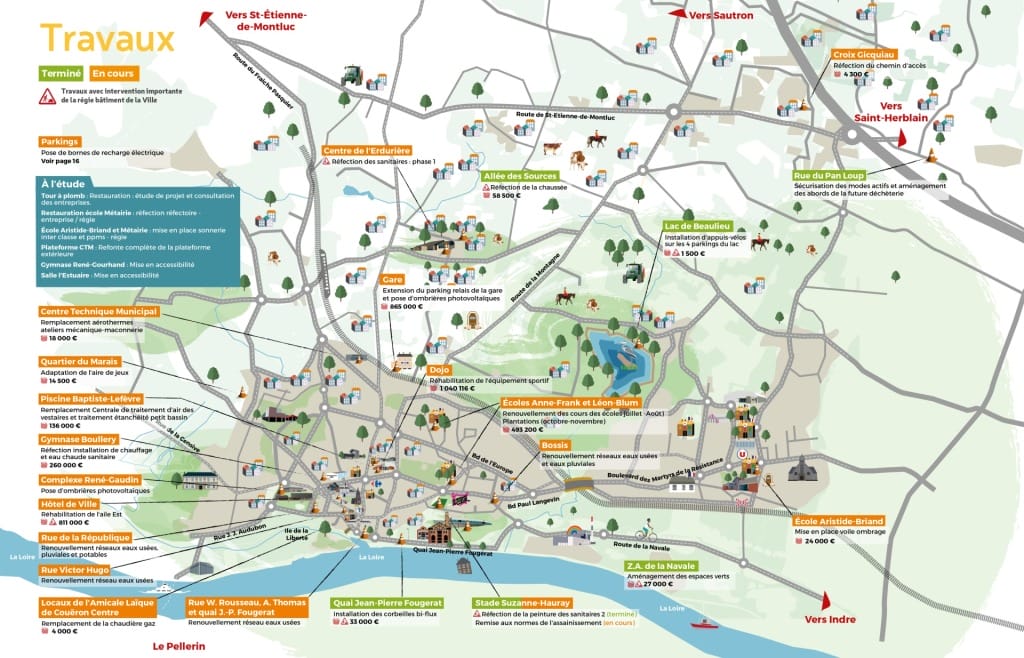 Infographie travaux en cours mai-juin 2026